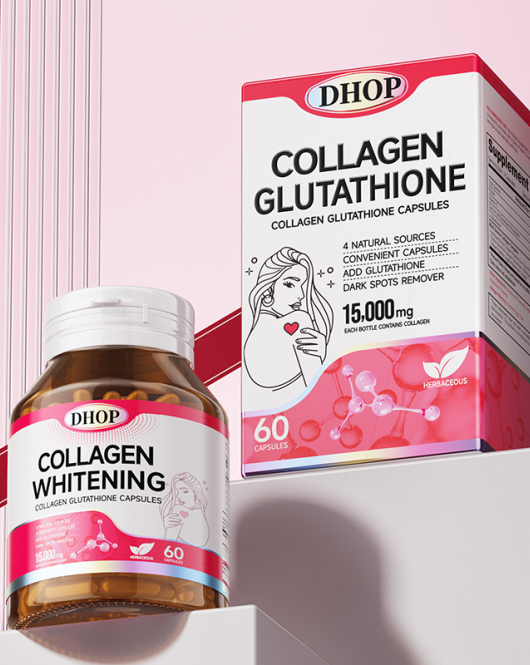 Collagen Glutathione Whitening Capsules